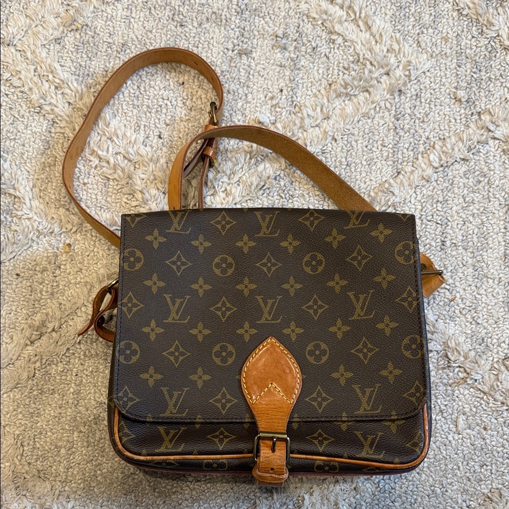 Louis Vuitton Brown Monogram Shoulder Bag